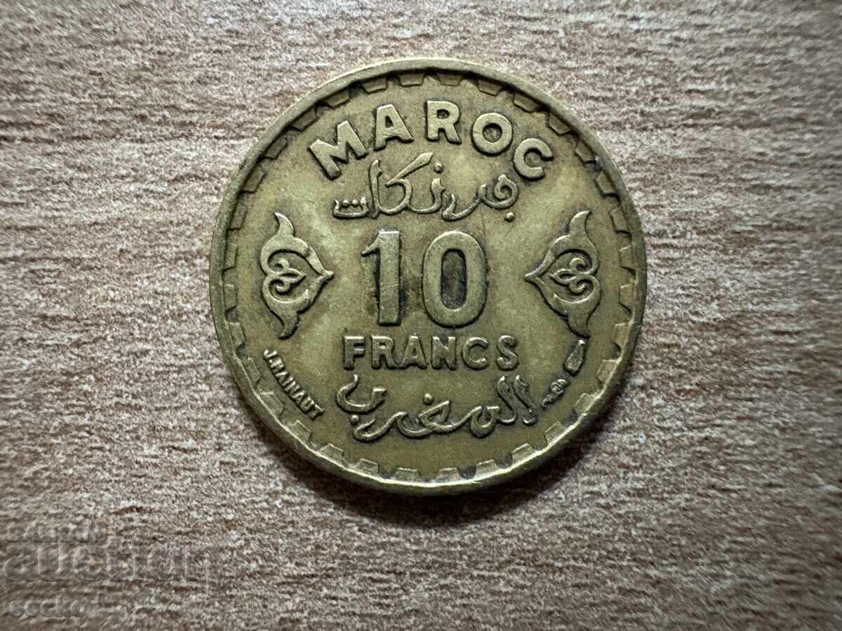 Мароко - 10 франка (1952) Мароко - 10 франка (1952)