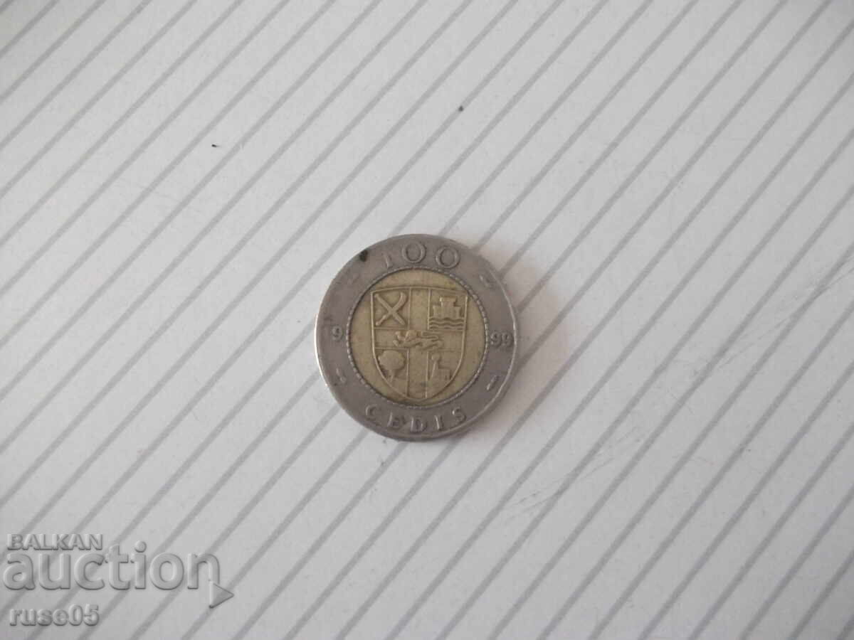 Auction  Coin "100 CEDIS - GHANA" - Ghana