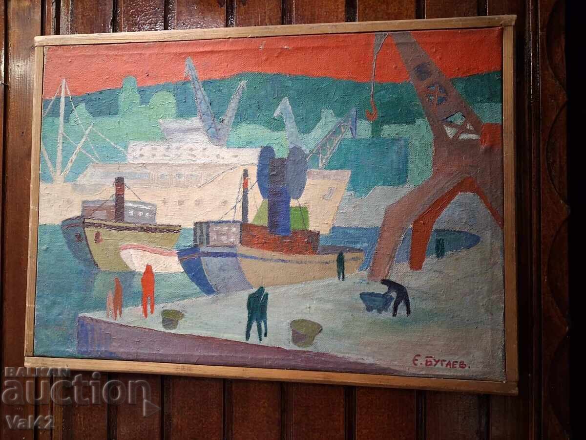 Delivery of Harbor Landscape - Evgeni Bugaev