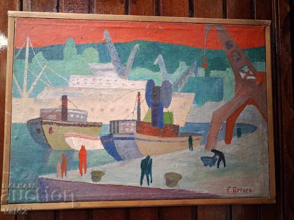 Harbor Landscape - Evgeni Bugaev