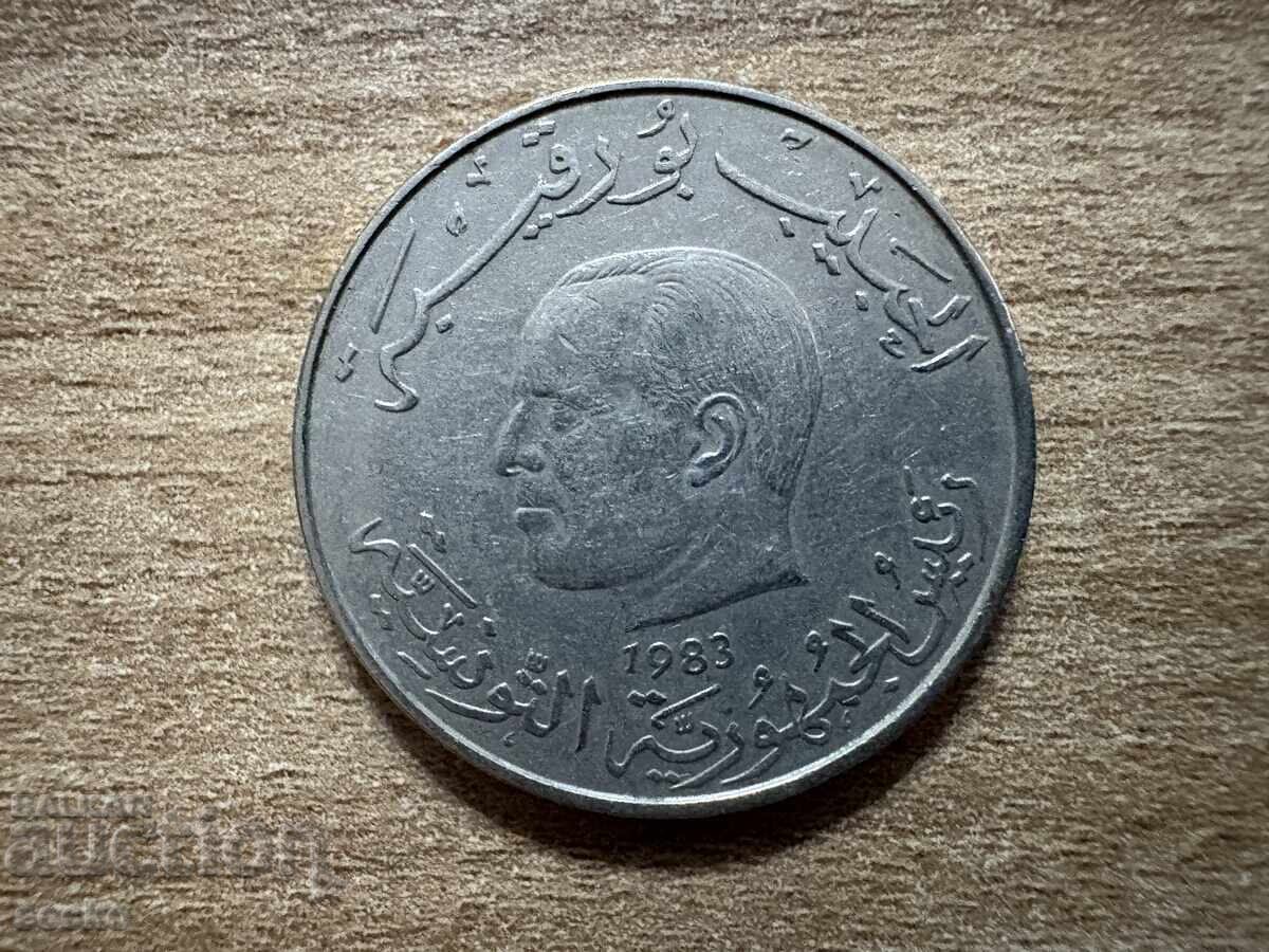 Τυνησία - 1 δηνάριο (1983) με τιμή 0.70 BGN | € 0.36 Τυνησία - 1 δηνάριο (1983) με τιμή 0.70 BGN | € 0.36