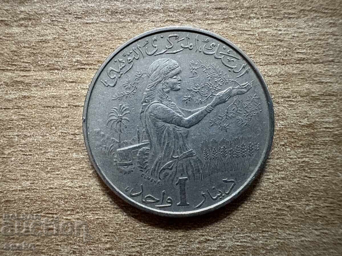 Τυνησία - 1 δηνάριο (1983) Τυνησία - 1 δηνάριο (1983)