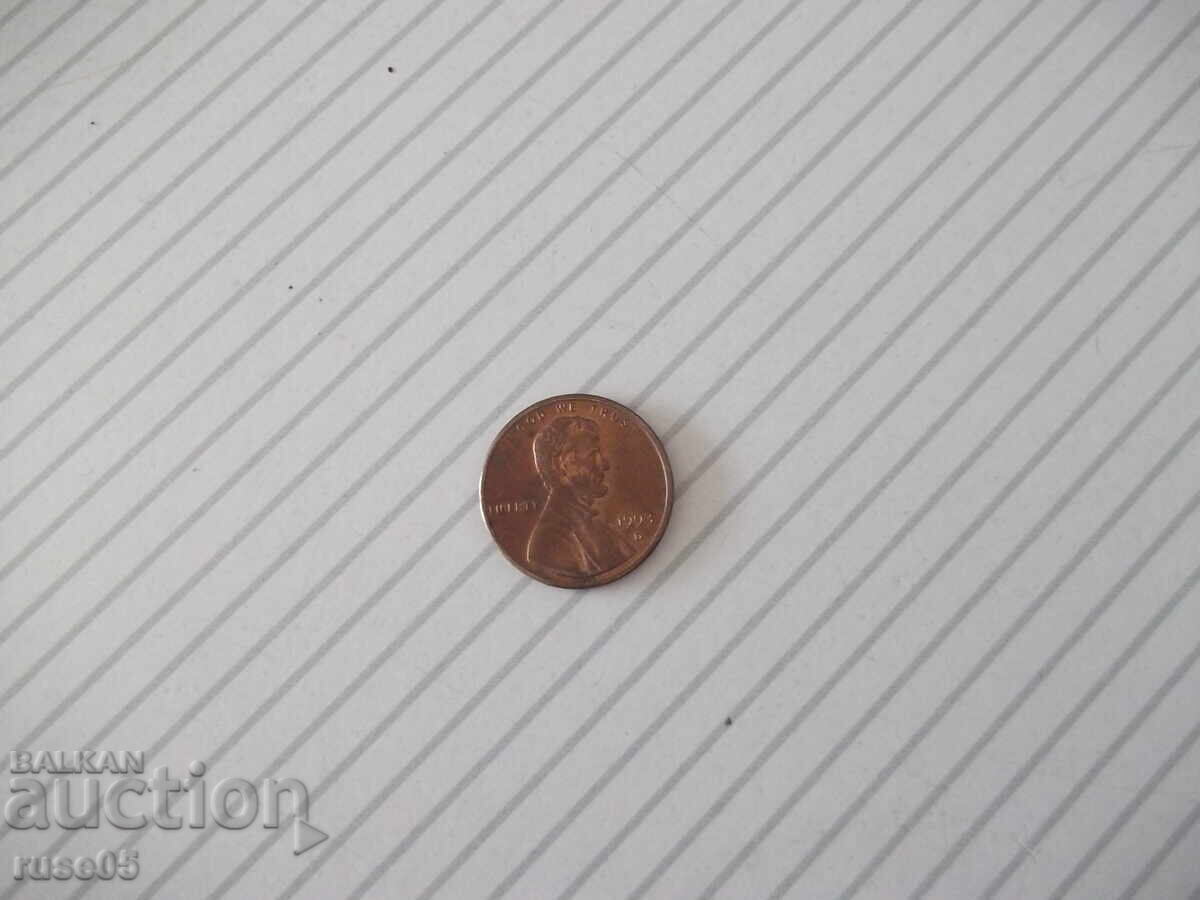 Auction  Coin "ONE CENT - 1993"