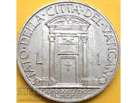 1 Lira 1950 Vatican Pius XII - Quite Rare