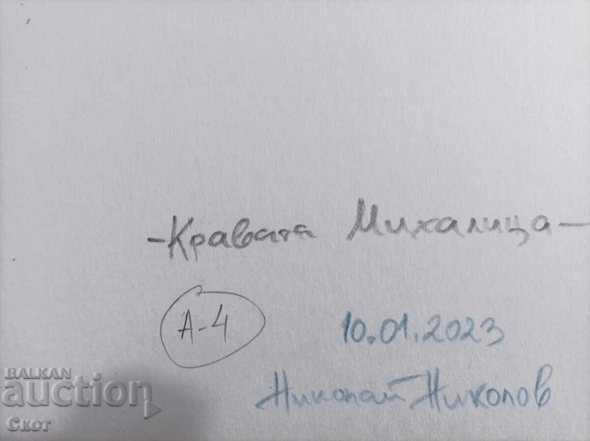 Σχέδιο με χρωματιστά μολύβια με τιμή 40.00 BGN | € 20.45