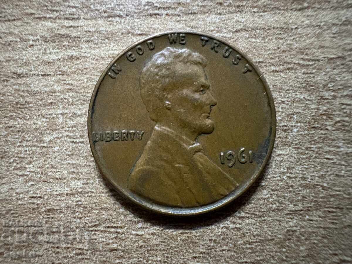 USA - 1 Cent (1961) with price € 0.13 | 0.25 BGN