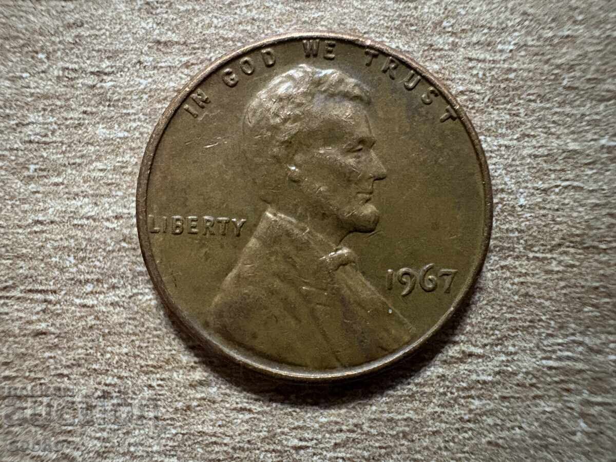 USA - 1 Cent (1967) with price € 0.08 | 0.16 BGN USA - 1 Cent (1967) with price € 0.08 | 0.16 BGN