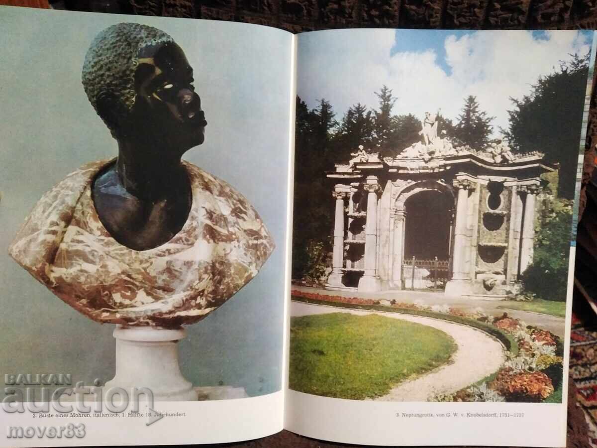 Delivery of Sanssouci. Museum Park. Germany. German language