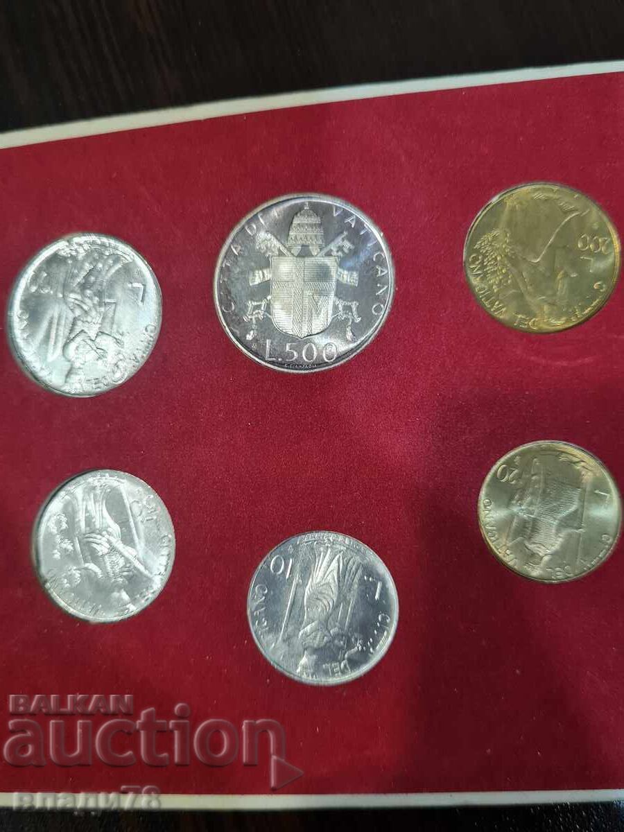 Παράδοση Σετ νομισμάτων Βατικανού 1979
