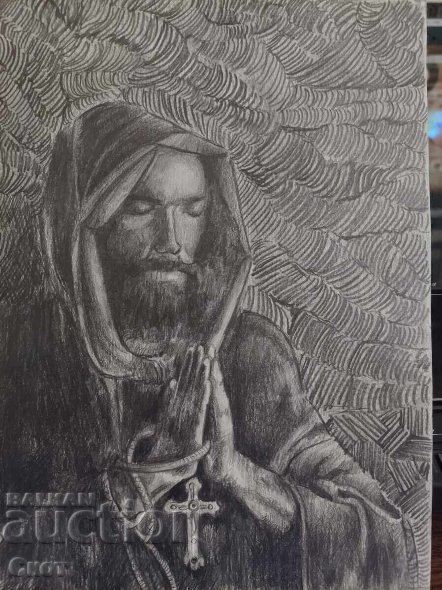 Desen în creion Desen în creion