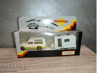 Bulgarian Matchbox - Matra Rancho with Caravan