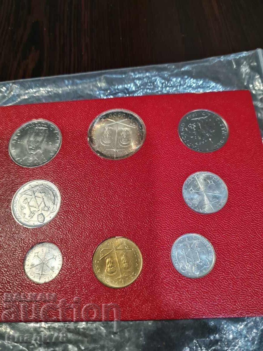 Set of Vatican coins 1967 - 5