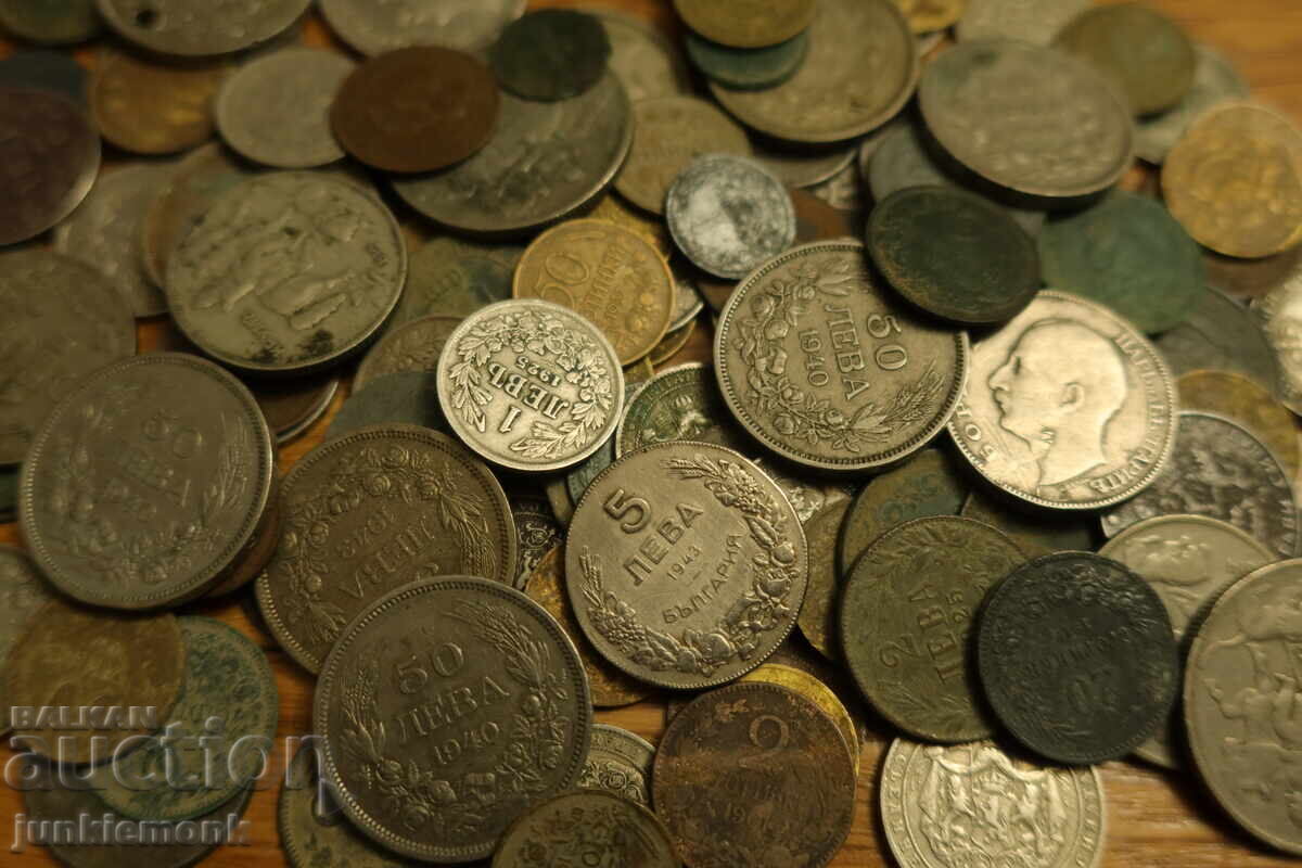 LEVA COINS 100 PIECES COINS KINGDOM OF BULGARIA