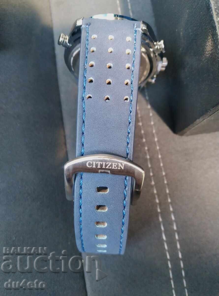 Παράδοση Ανδρικό Ρολόι Χειρός Citizen Blue Angels World Chronograph