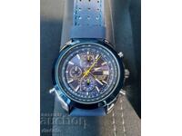 Ceas de mână bărbați Citizen Blue Angels World Chronograph