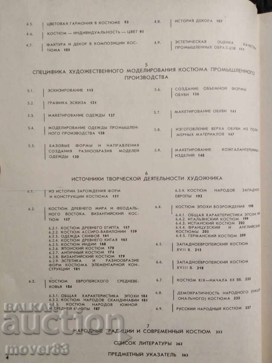 Παράδοση Σύνθεση κοστουμιών. Φ. Μ. Παρμόν. Ρωσική γλώσσα