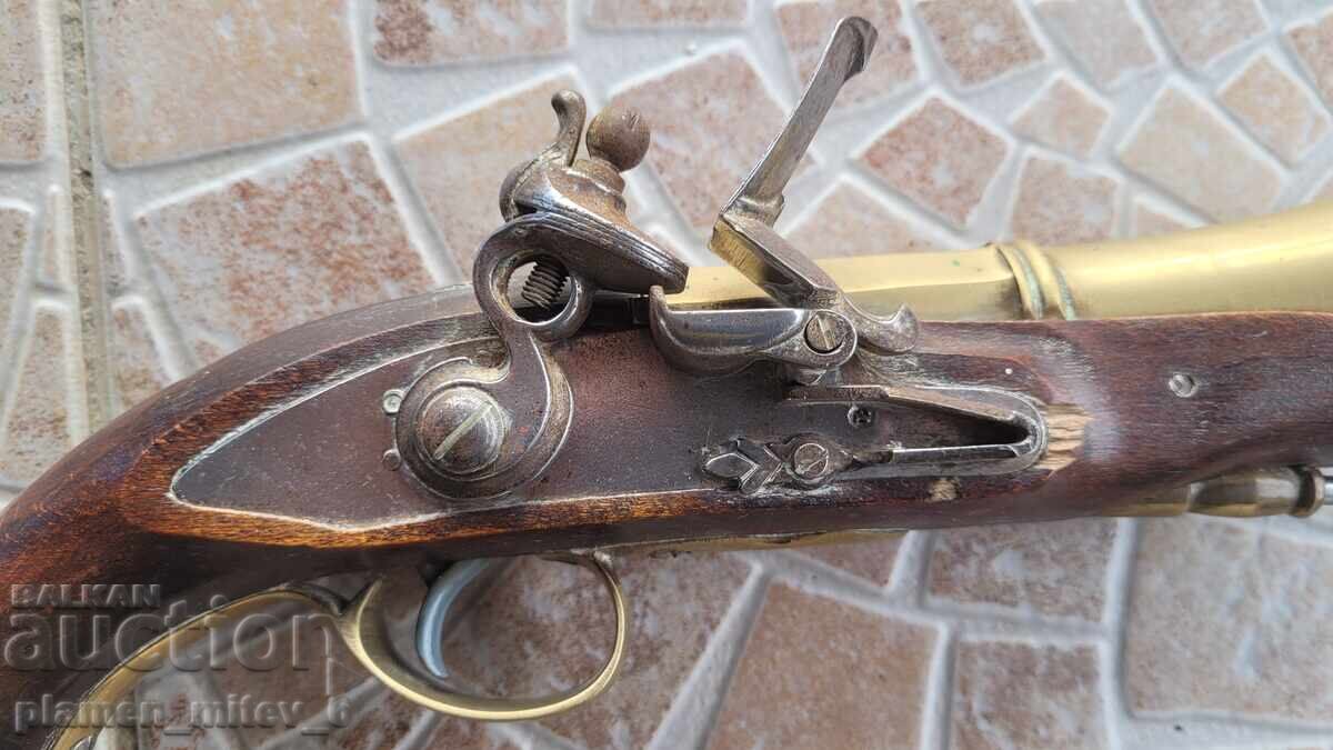Pistol, pistol, euzalia, flintlock, blunderbuss with price 300.00 BGN | € 153.39