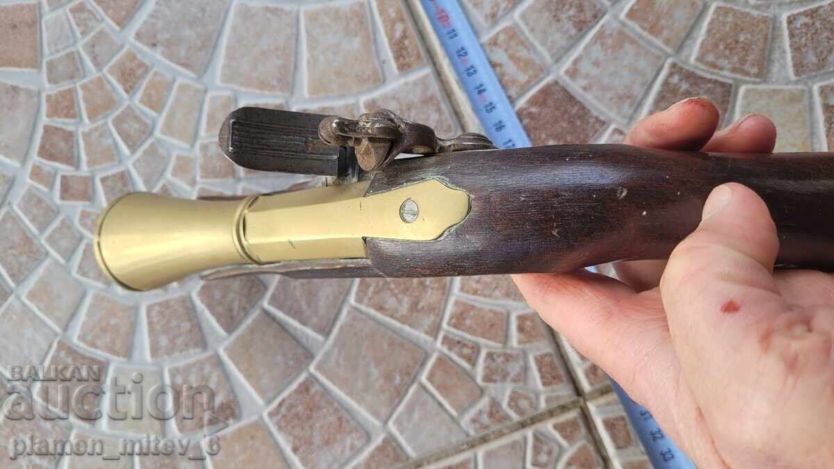 Auction  Pistol, pistol, euzalia, flintlock, blunderbuss