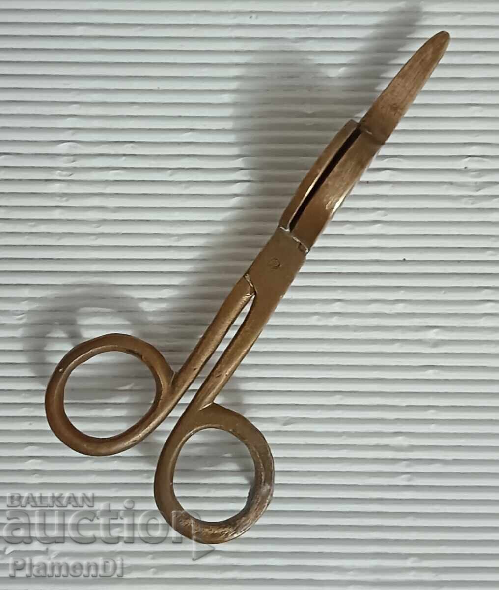 Brass candle snuffer - 7 Brass candle snuffer - 7