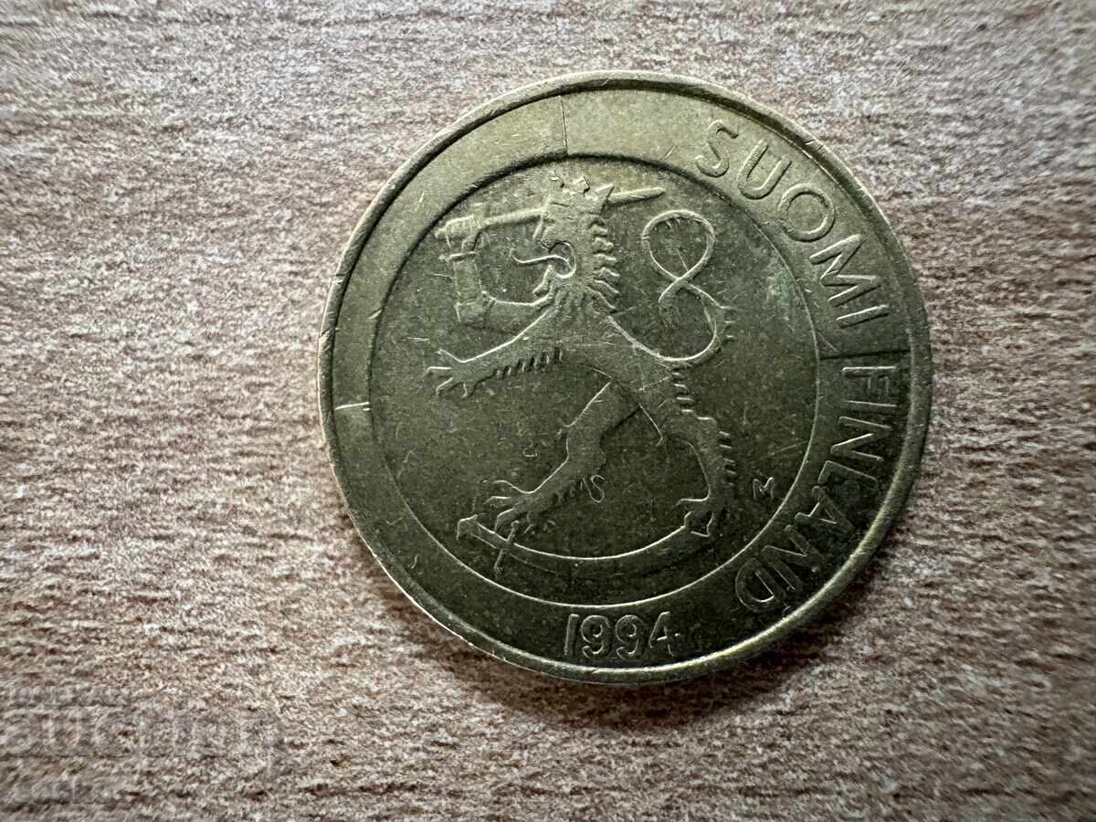 Finlanda - 1 marcă (1993) cu preț 0.25 BGN | € 0.13 Finlanda - 1 marcă (1993) cu preț 0.25 BGN | € 0.13
