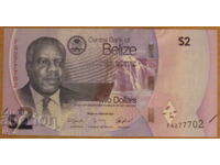 2 DOLLARS 2025, BELIZE - UNC