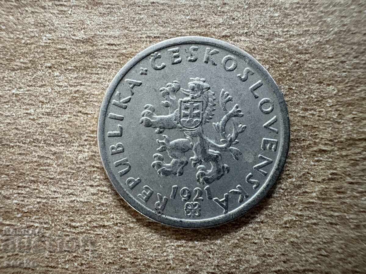 Чехословакия - 20 хелера (1921) с цена € 0.36 | 0.70 лв.