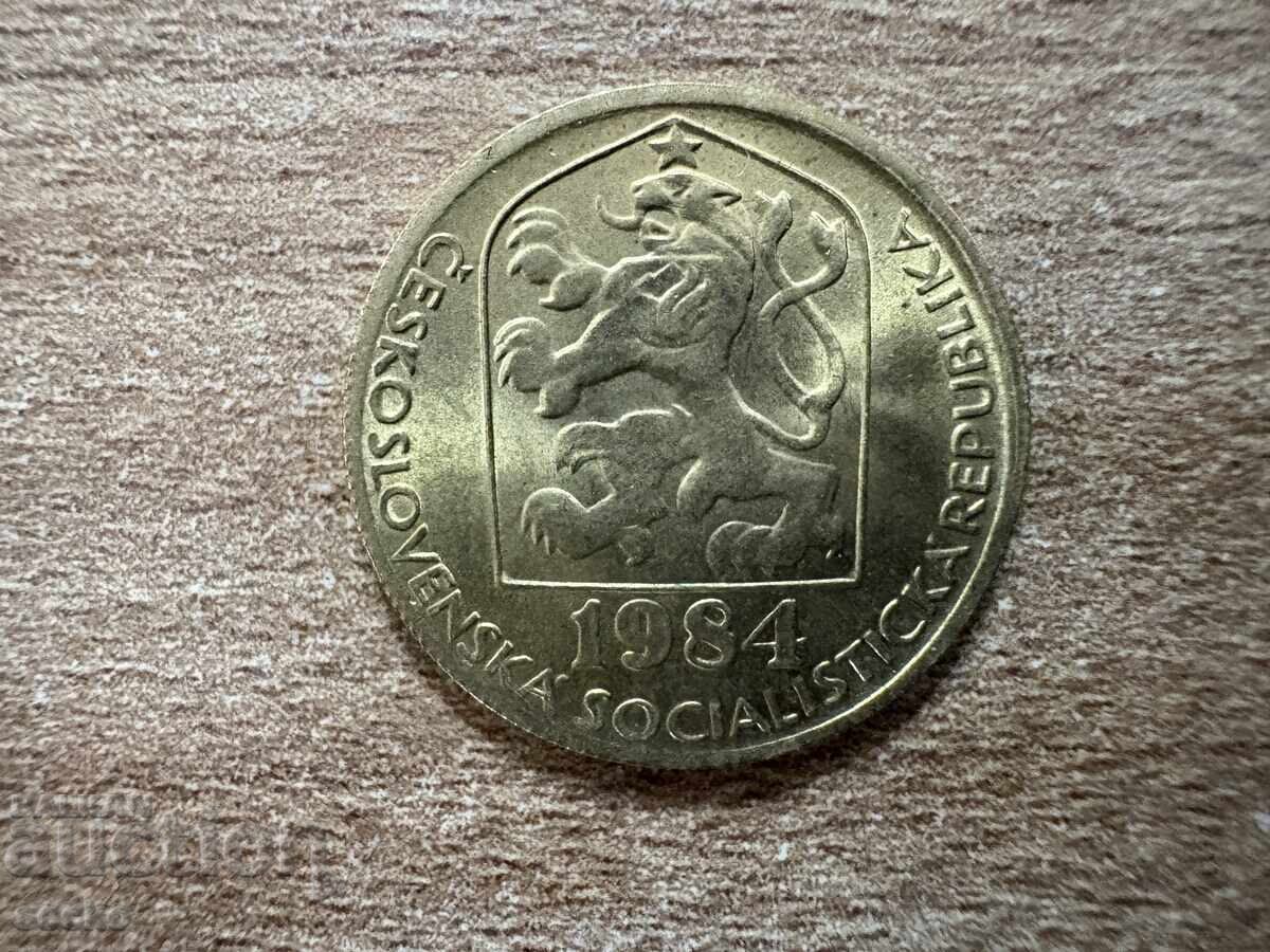 Чехословакия - 20 хелера (1984) с цена 0.20 лв. | € 0.10 Чехословакия - 20 хелера (1984) с цена 0.20 лв. | € 0.10