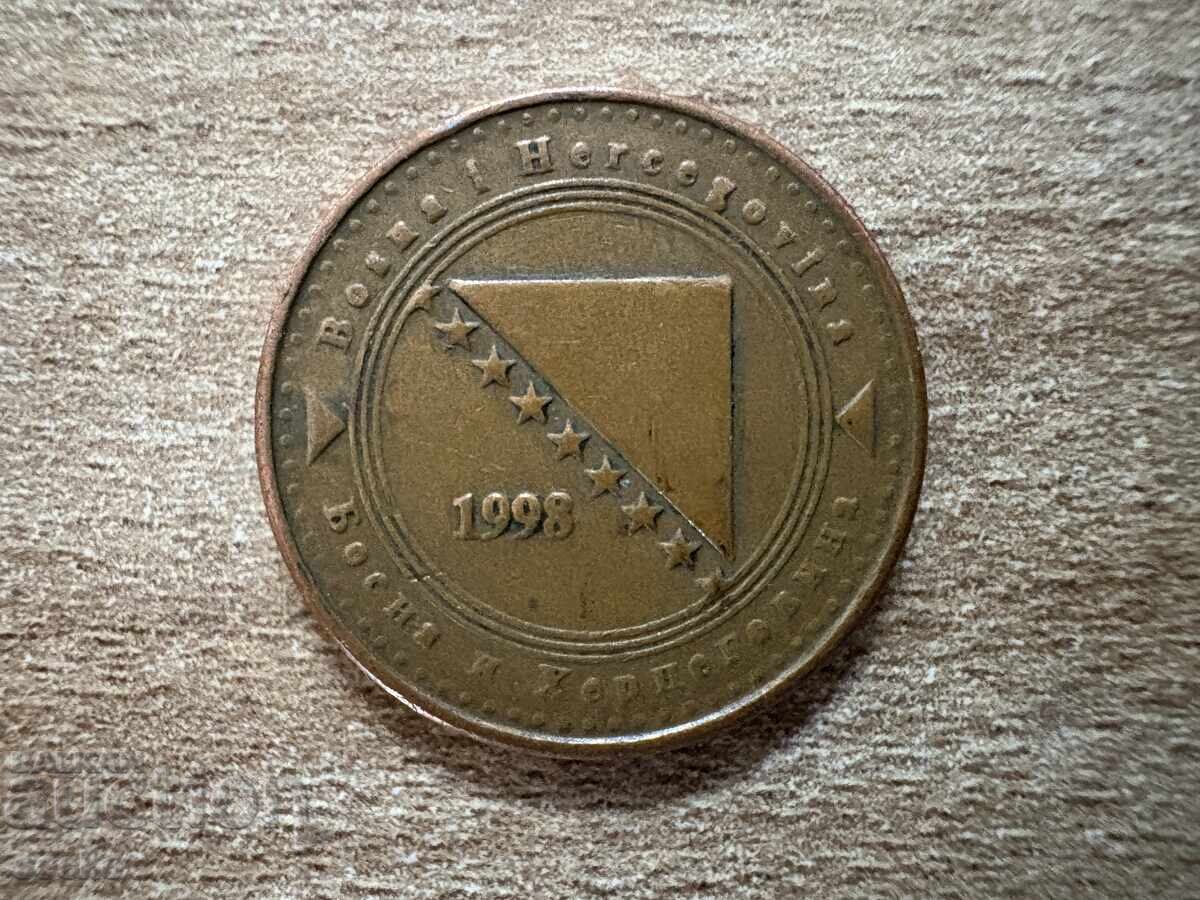 Bosnia - 10 Fenings (1998) cu preț 0.30 BGN | € 0.15 Bosnia - 10 Fenings (1998) cu preț 0.30 BGN | € 0.15
