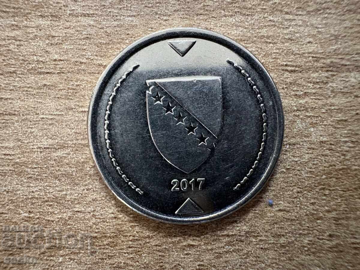 Bosnia - 1 Mark (2017) with price € 1.48 | 2.89 BGN