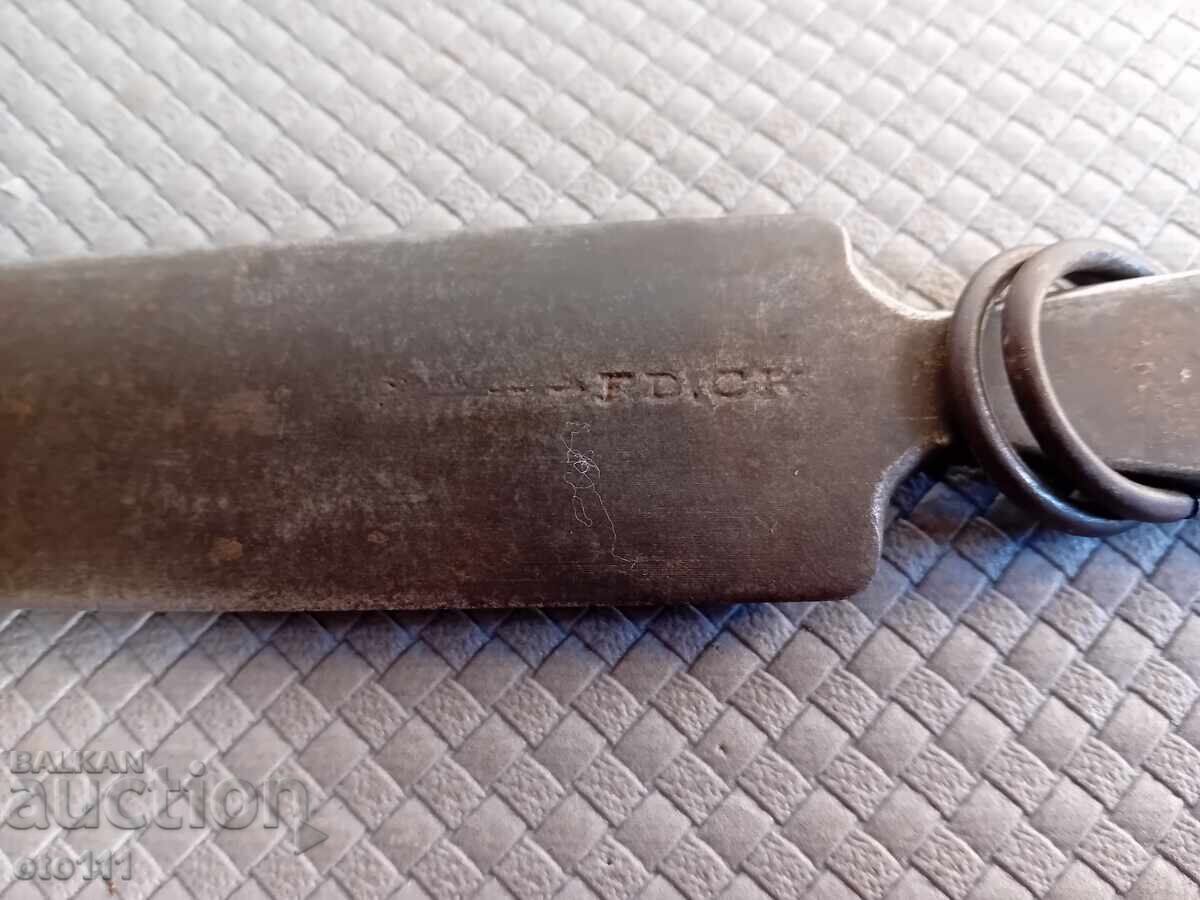 Auction STAR Flat Sharpening Steel - F. DICK Auction STAR Flat Sharpening Steel - F. DICK