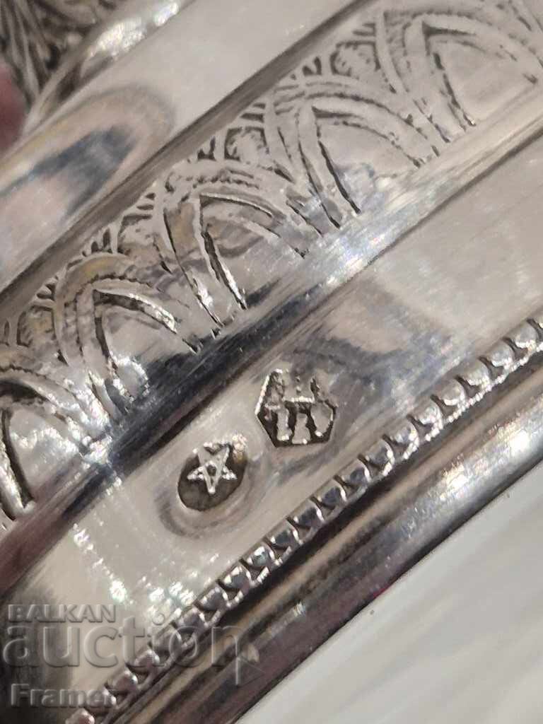 Beautiful Spanish silver hourglass from the 19th century - 6 Beautiful Spanish silver hourglass from the 19th century - 6
