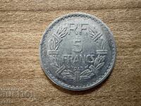 Γαλλία - 5 φράγκα (1945)