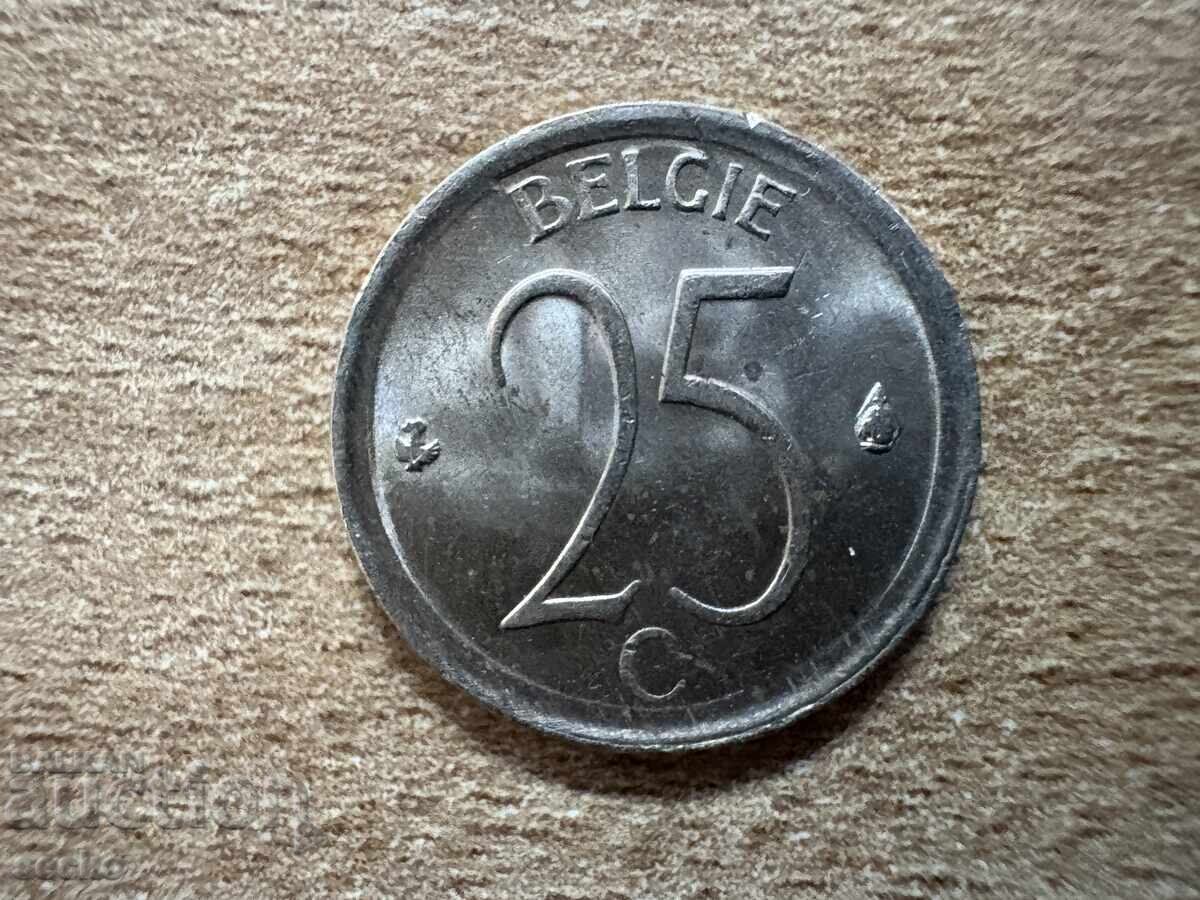 Белгия - 25 сантима (1968) - BELGIE Белгия - 25 сантима (1968) - BELGIE