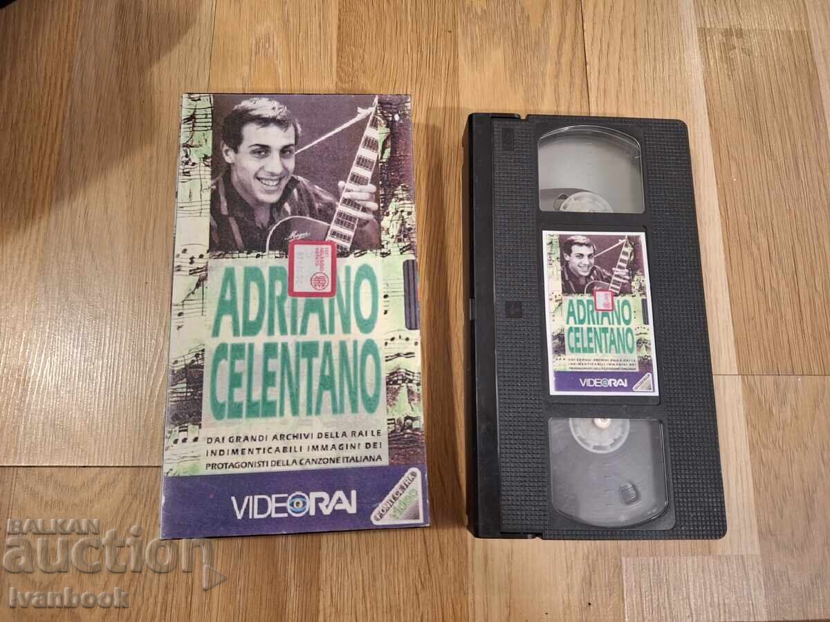 VHS Video Cassette - Adriano Celentano