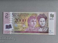 Банкнота - Парагвай - 2000 песо UNC | 2023г.