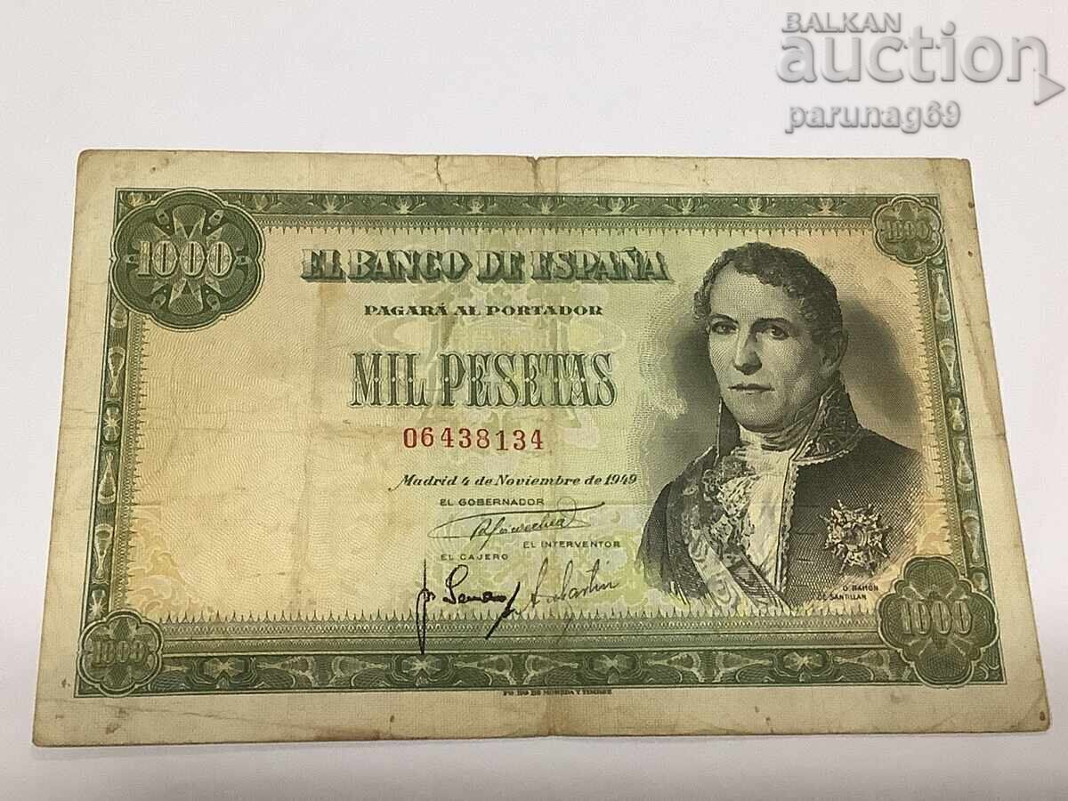 Spania 1000 pesetas 1949
