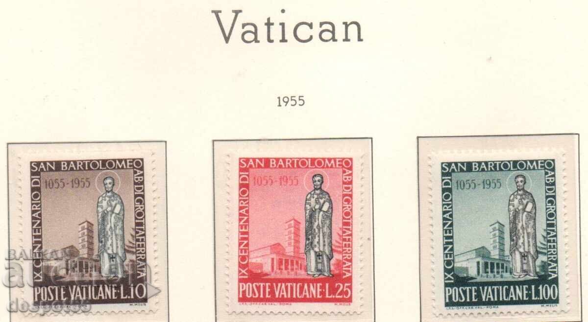 1955 Βατικανό. 900η Επέτειος του θανάτου του Αγίου Βαρθολομαίου