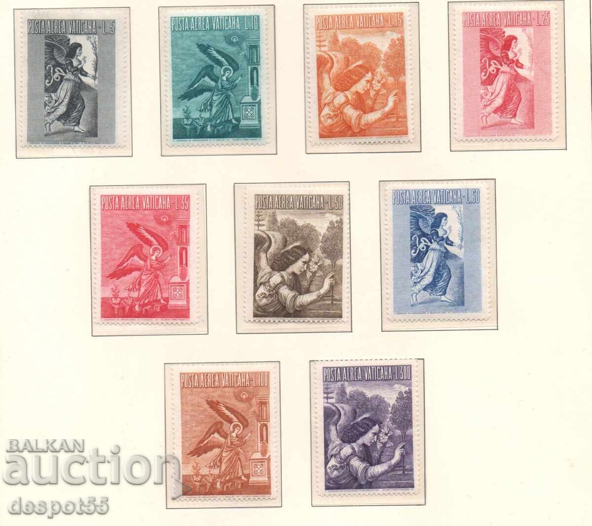 1956. The Vatican. Air mail. 1956. The Vatican. Air mail.