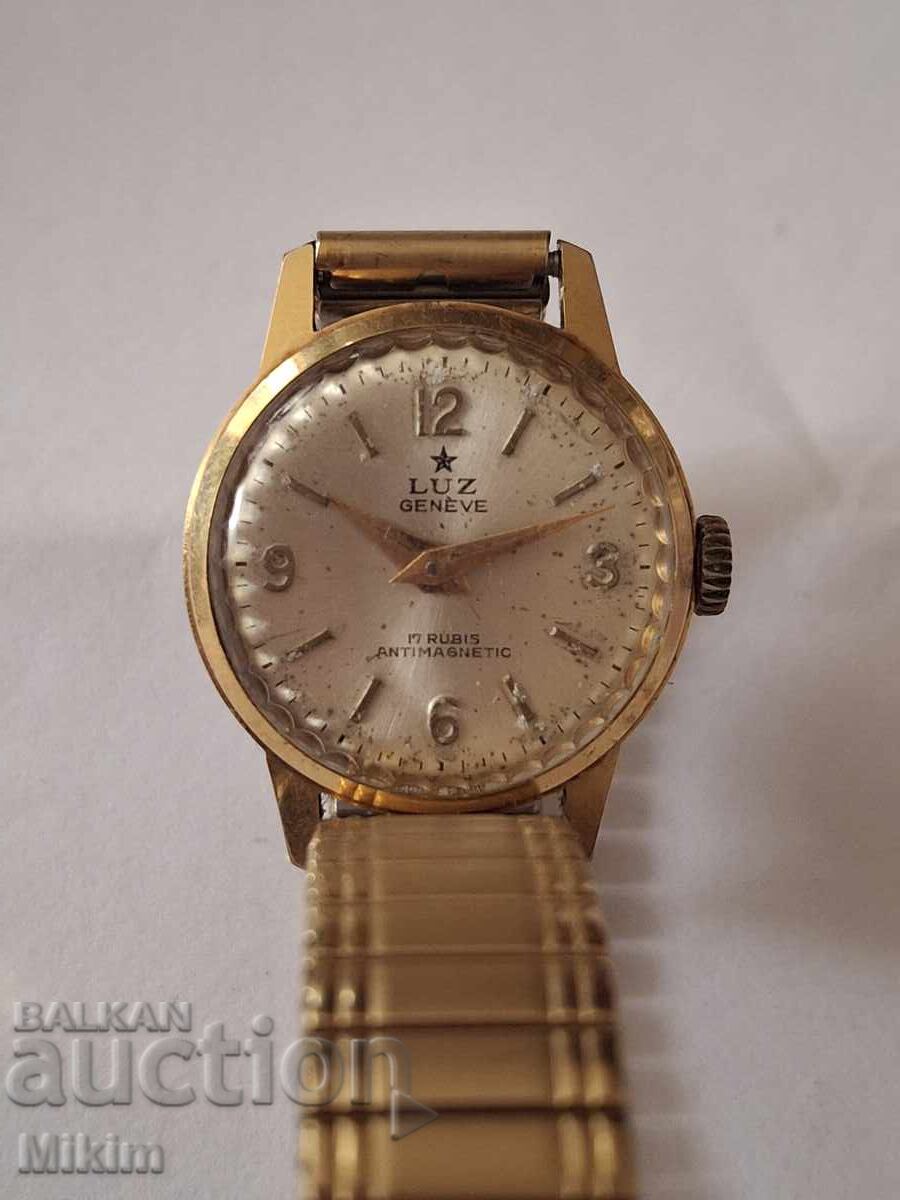 LUZ Geneve Gold-plated Watch