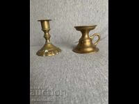 Sfeșnice din alamă masivă