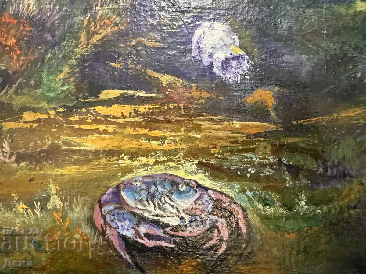 Delivery of Stefan Ganev painting 1995