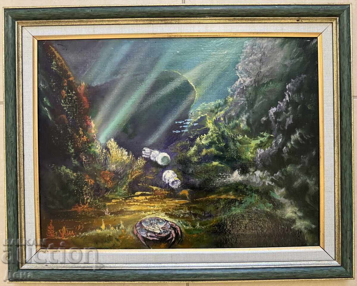 Stefan Ganev painting 1995