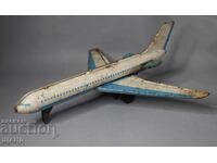 IL 62 Jucărie metalică veche bulgărească model avion
