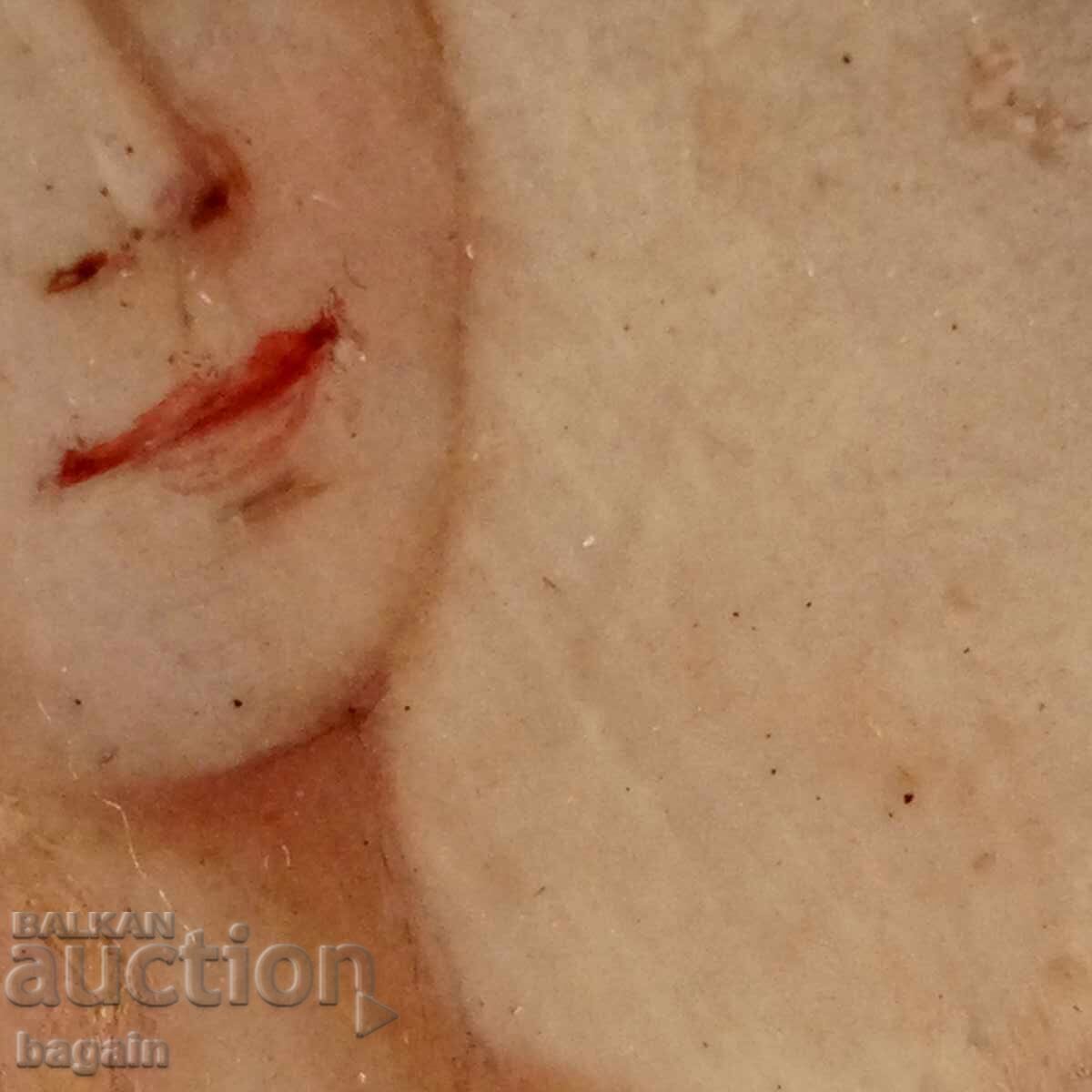 Аукцион Уникална миниатюра върху слонова кост.