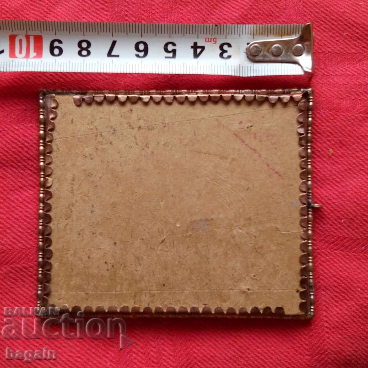 Уникална миниатюра върху слонова кост. - 5