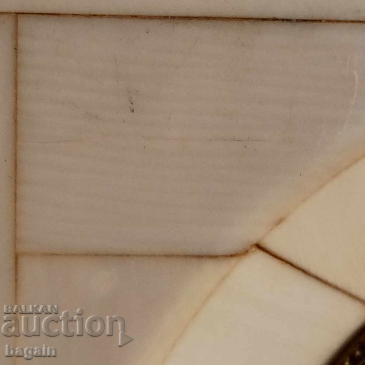 Дамски портрет- миниатюра върху слонова кост. - 6