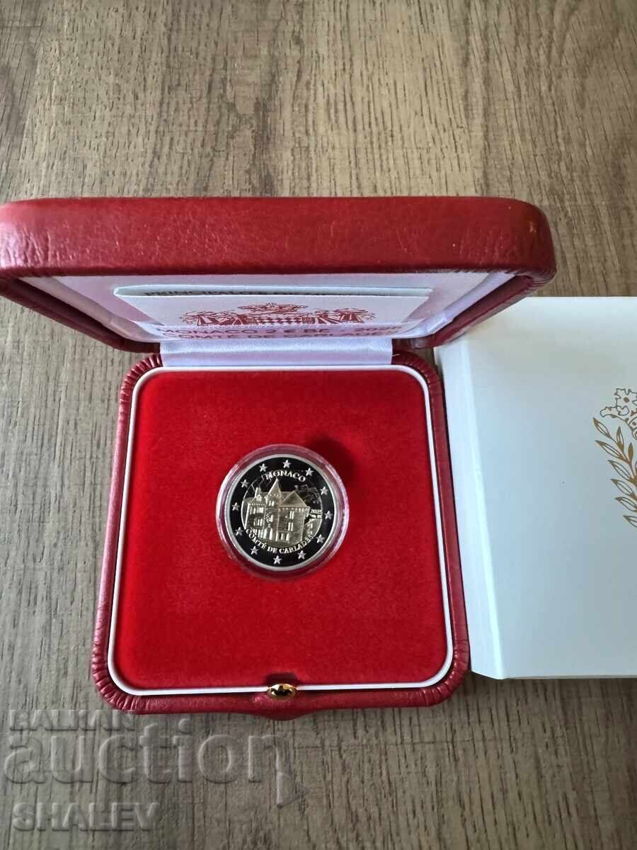 2 Euro 2025 Monaco "Count of Carlades" Proof 2 Euro 2025 Monaco "Count of Carlades" Proof