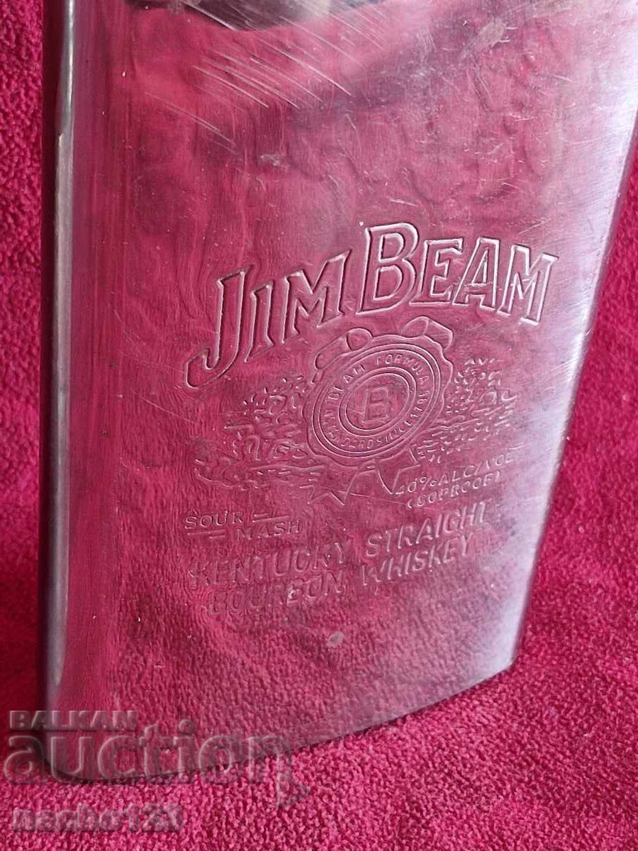 Metal whiskey flasks, 2 pieces with price 20.00 BGN | € 10.23