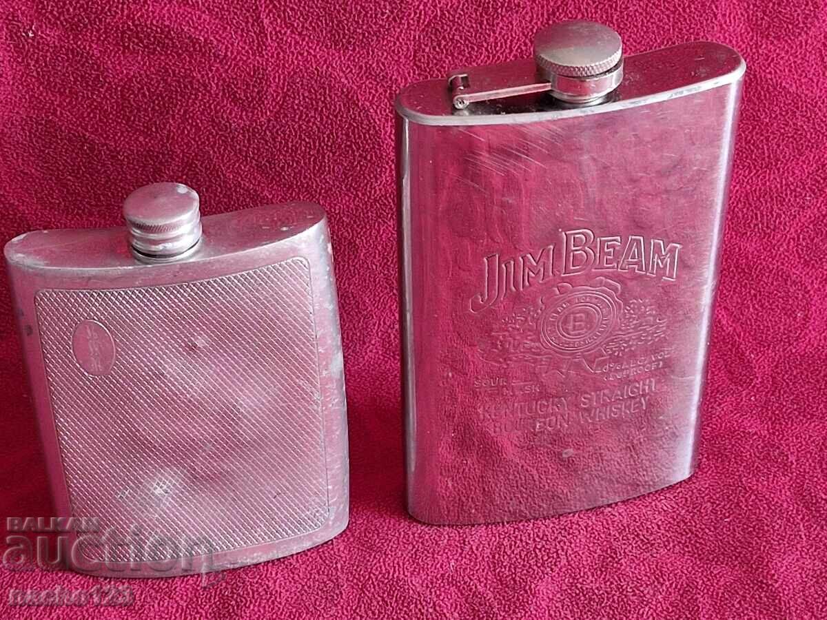 Delivery of Metal whiskey flasks, 2 pieces