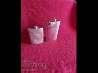 Sticle metalice pentru whisky 2 bucăți